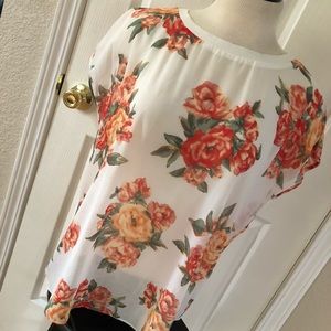 Floral blouse